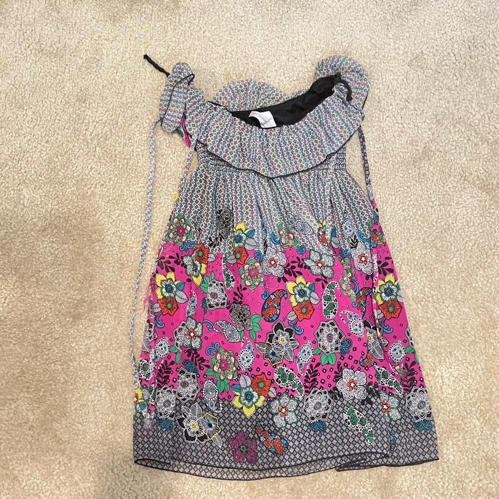Floral print sundress
